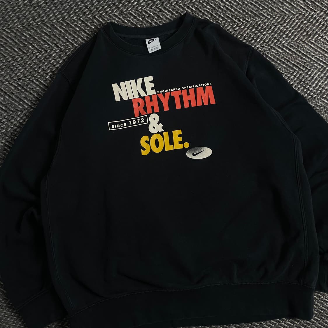 나이키 신형 리듬 앤 솔 빅로고 맨투맨 티셔츠y 3585 상품이미지1