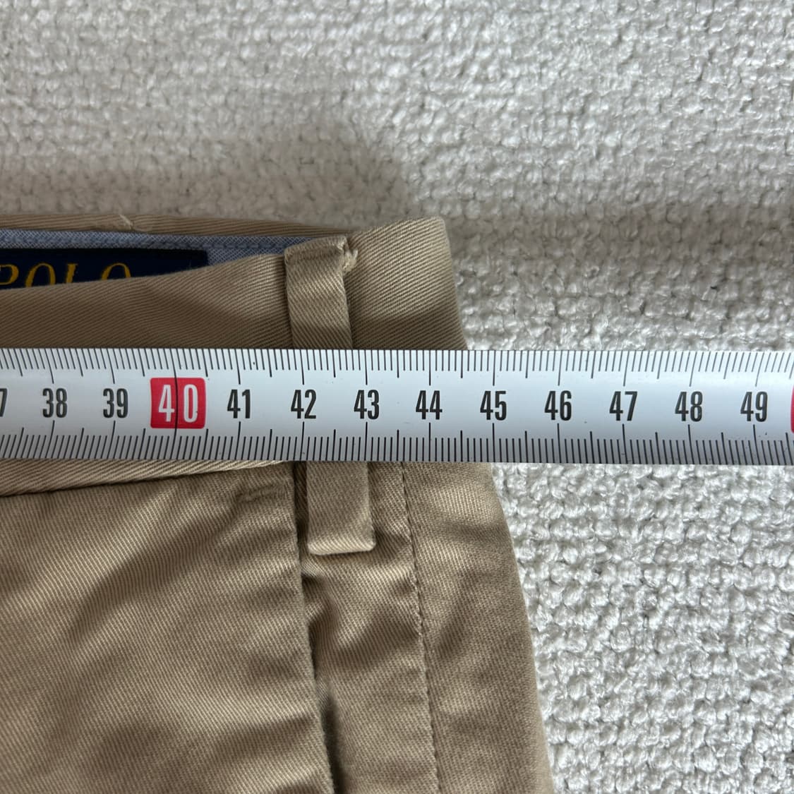 폴로 랄프로렌 베이지색 면바지  상품이미지7