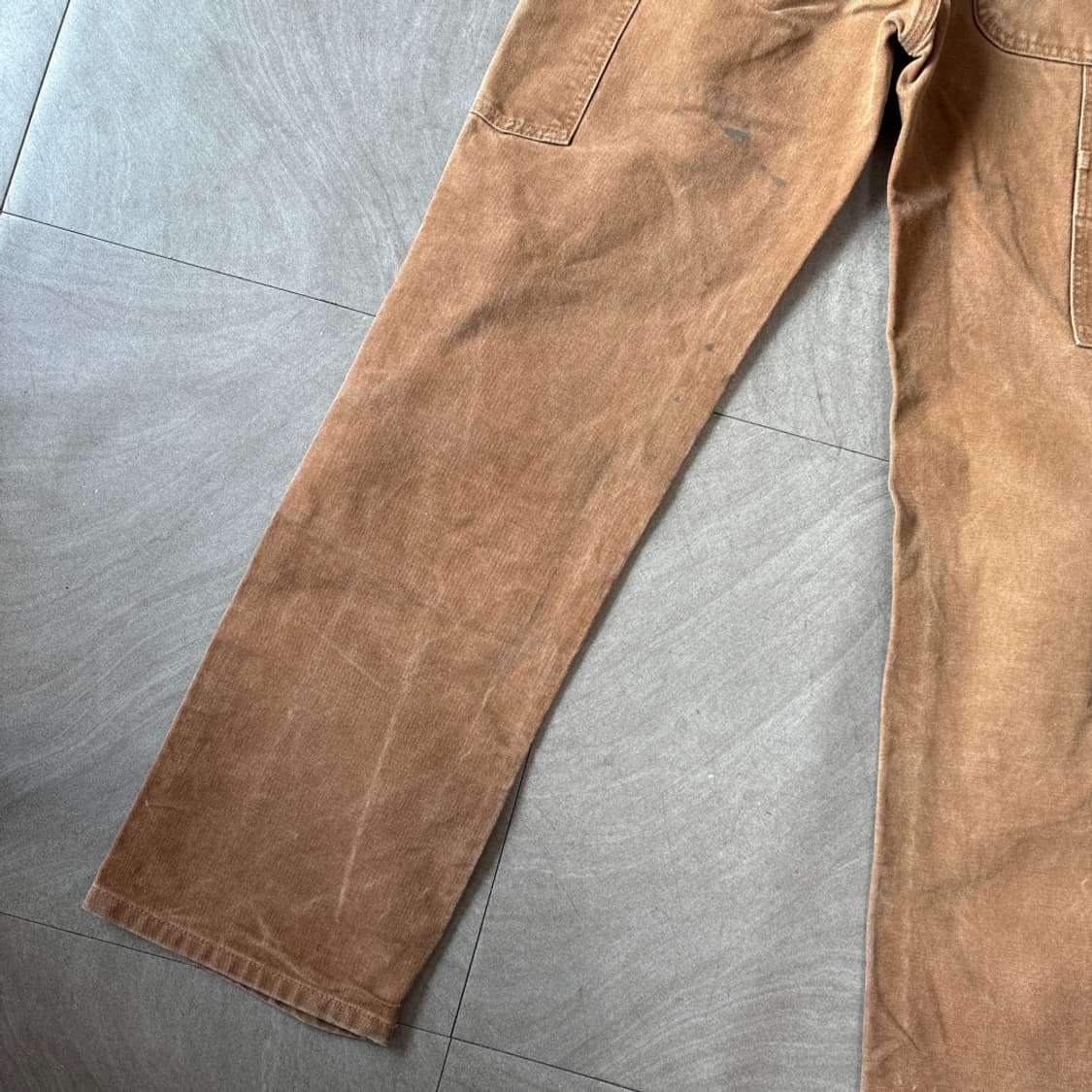 칼하트 정품 브라운 더블니 팬츠 바지 상품이미지7