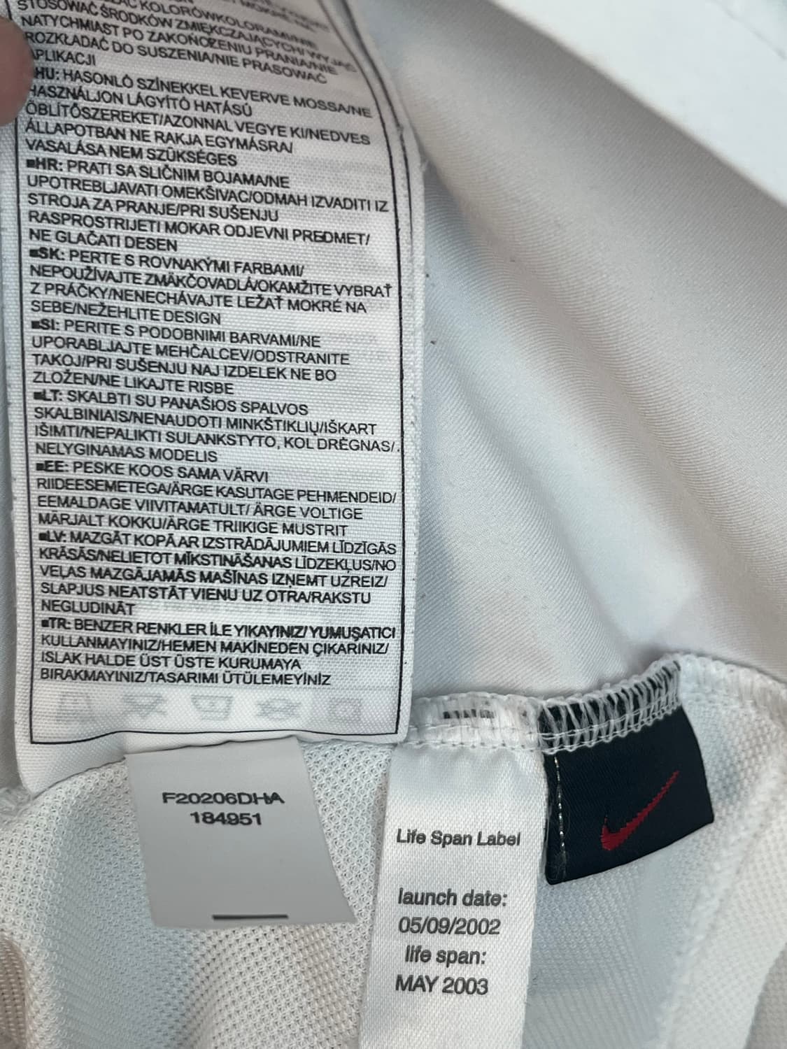 나이키 02-03 맨체스터유나이티드 유니폼 져지 원정 데이비드 베컴 7 상품이미지8