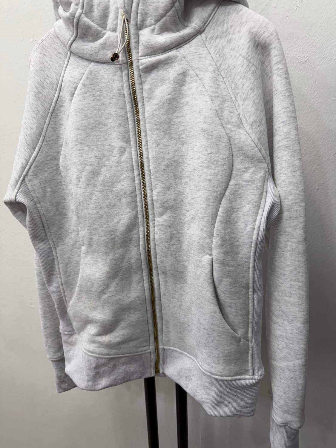 정품) 룰루레몬 애슬레저 기모 후드 집업 55-66 상품이미지4