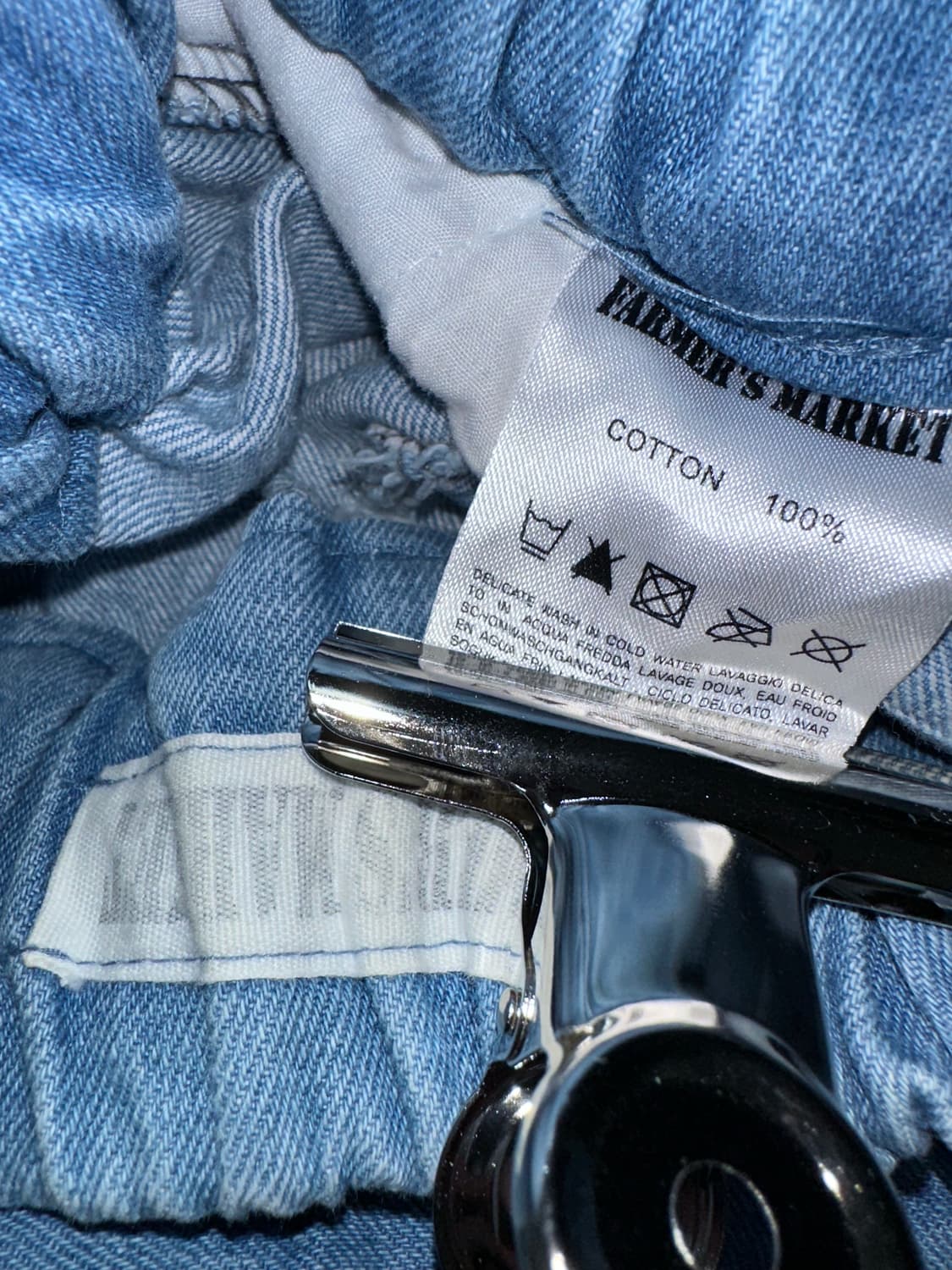 앵글런 데님 벌룬 팬츠 -LIGHT BLUE 상품이미지3