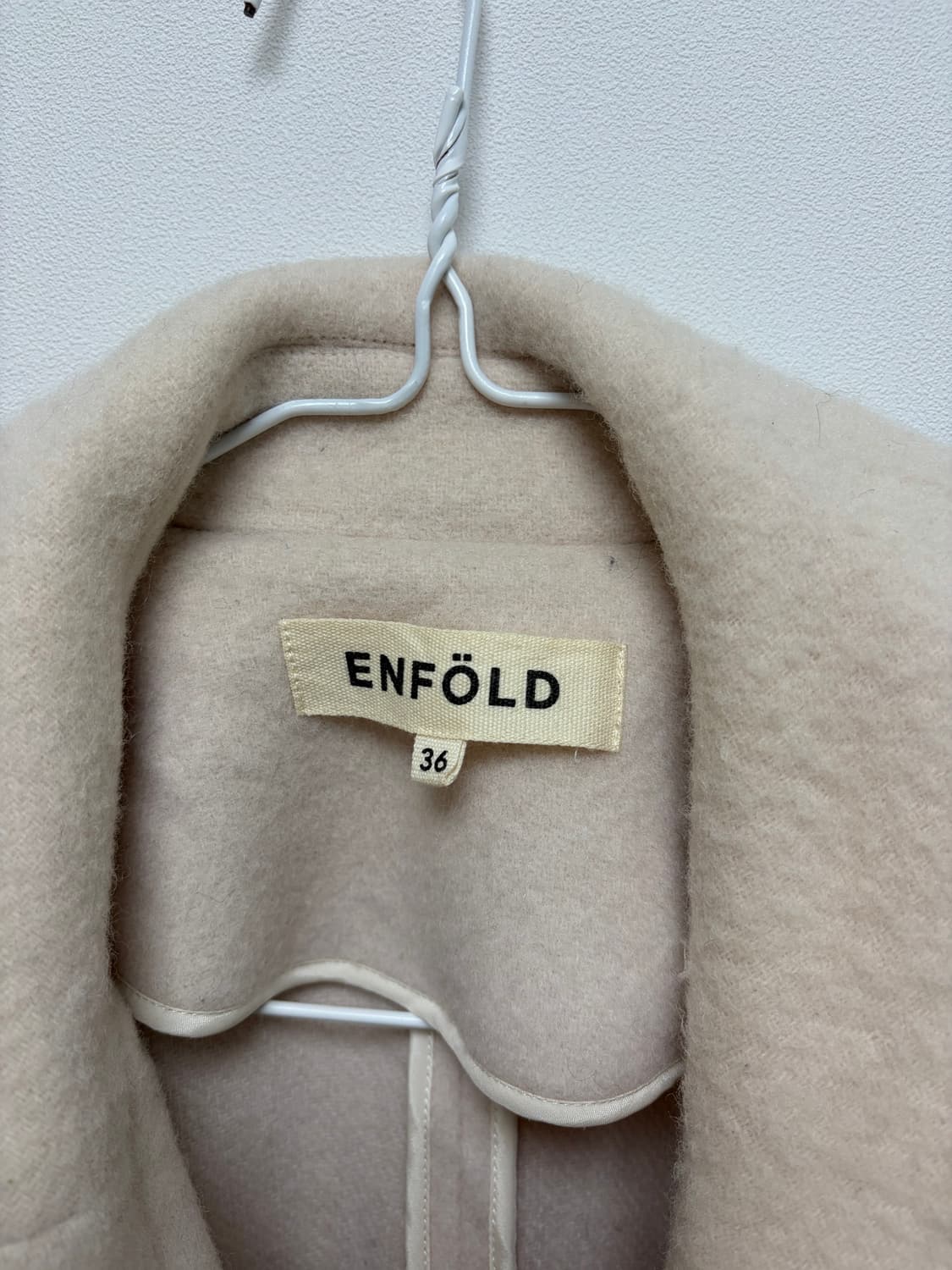 엔폴드 오버핏 울 코트 상품이미지4