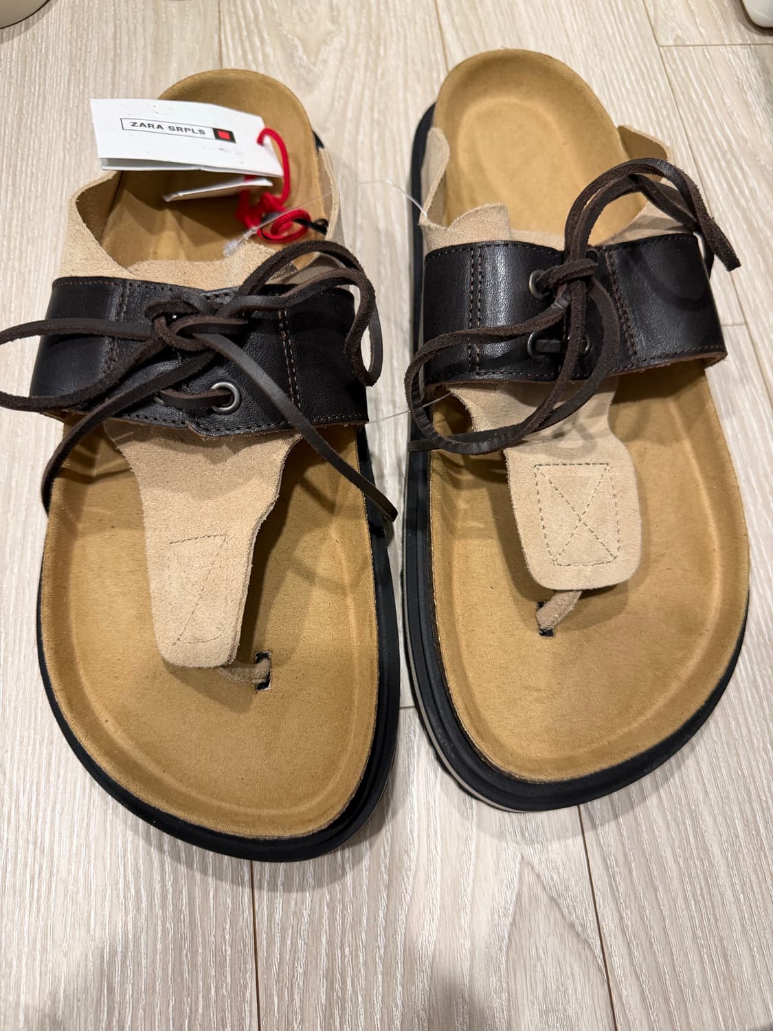 자라 SRPLS 레더 스트랩 버켄스탁 상품이미지2