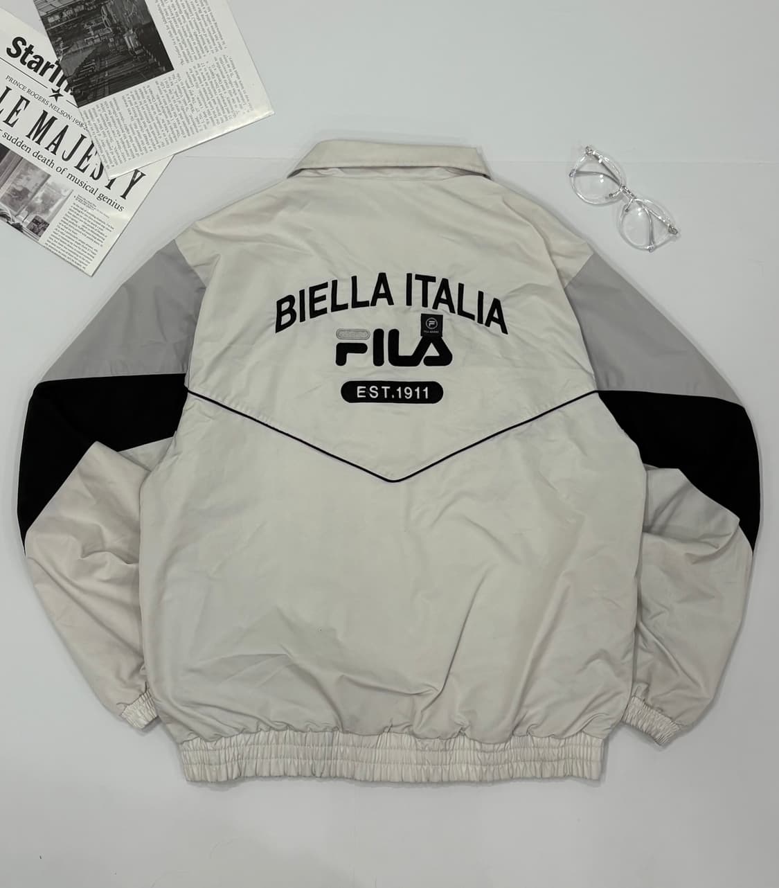 휠라 오버핏 이탈리아 바람막이 상품이미지4