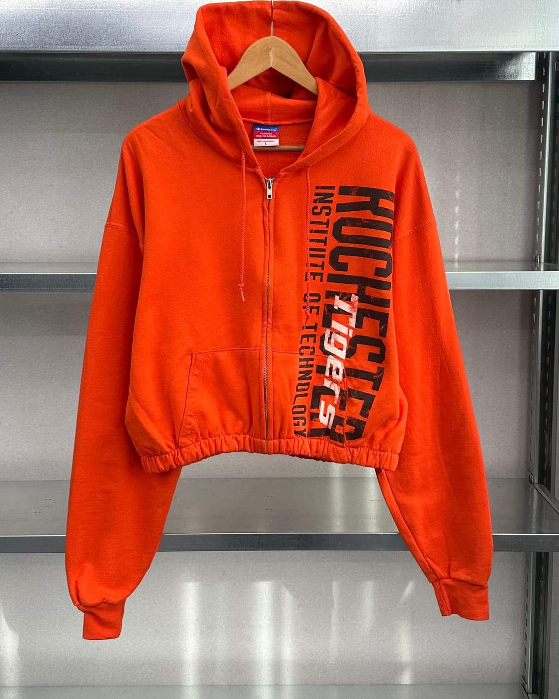 (WOMEN)챔피온 크롭 후드-M1448 상품이미지2