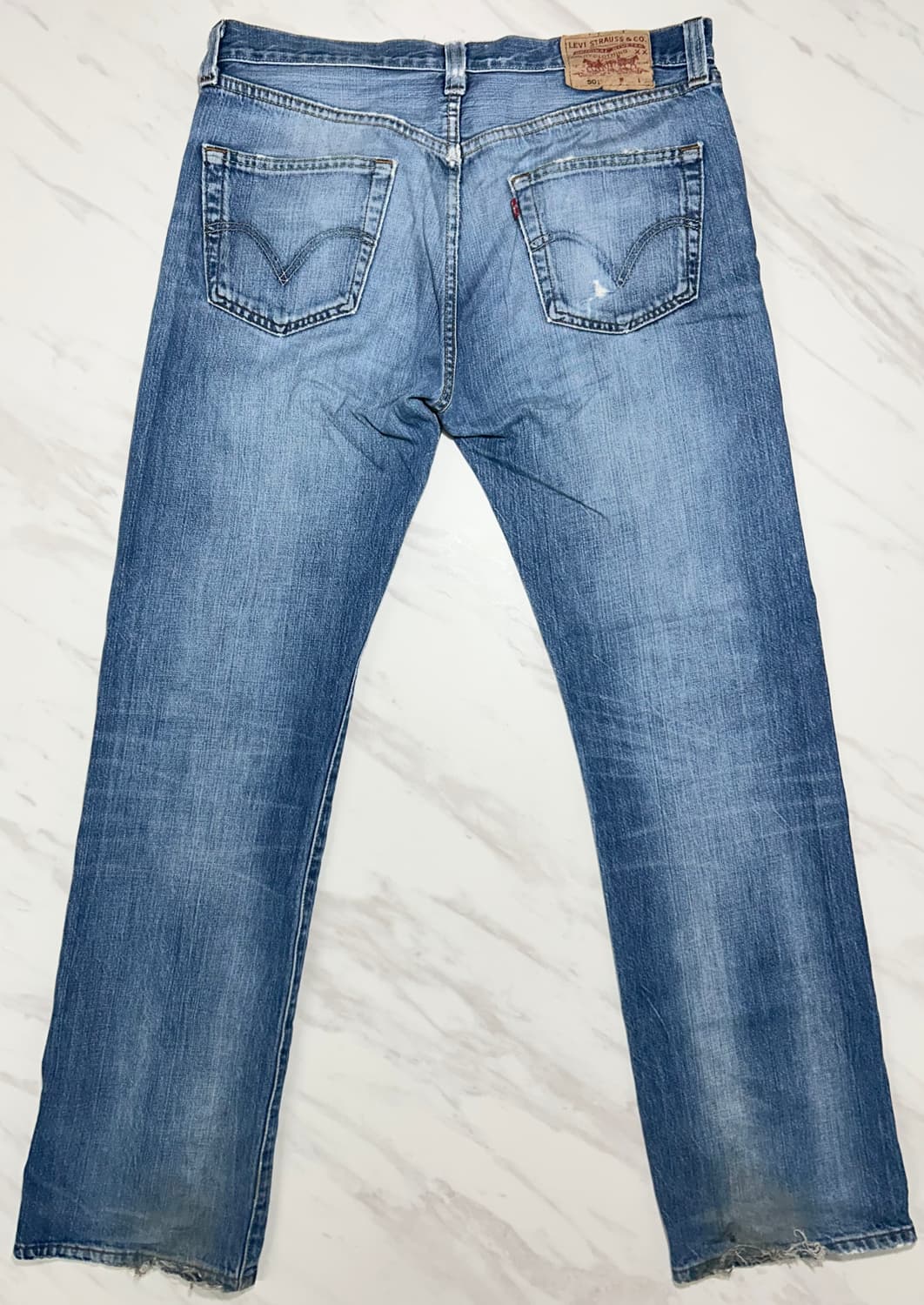 00s Levi’s 501 straight fit size W33/L32 상품이미지4
