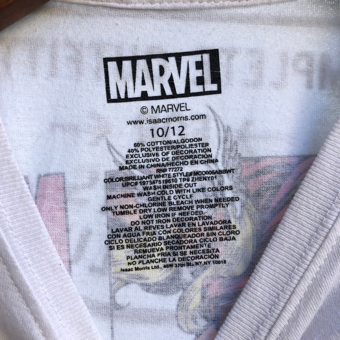 Kids vintage (Marvel)-10/12 상품이미지3