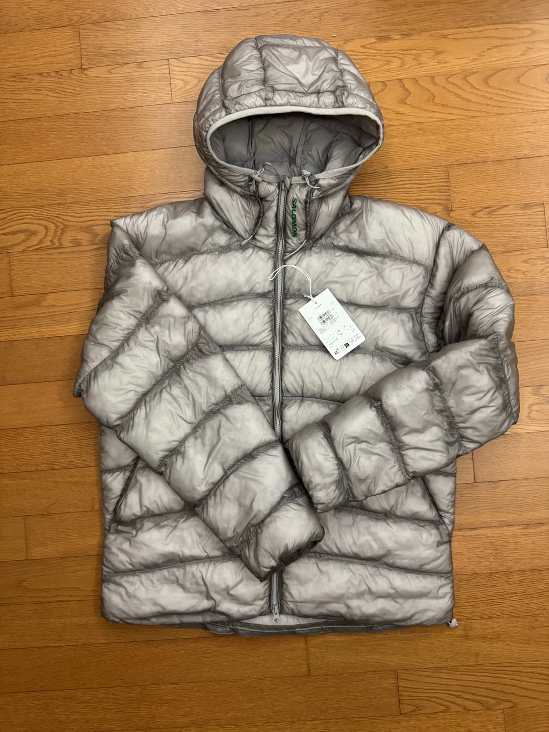 살로몬 UNI 크로스 인슐레이션 자켓 라이트 그레이 L사이느 상품이미지1