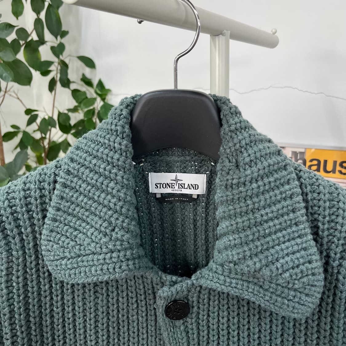 스톤아일랜드 헤비울 가디건 L 상품이미지3