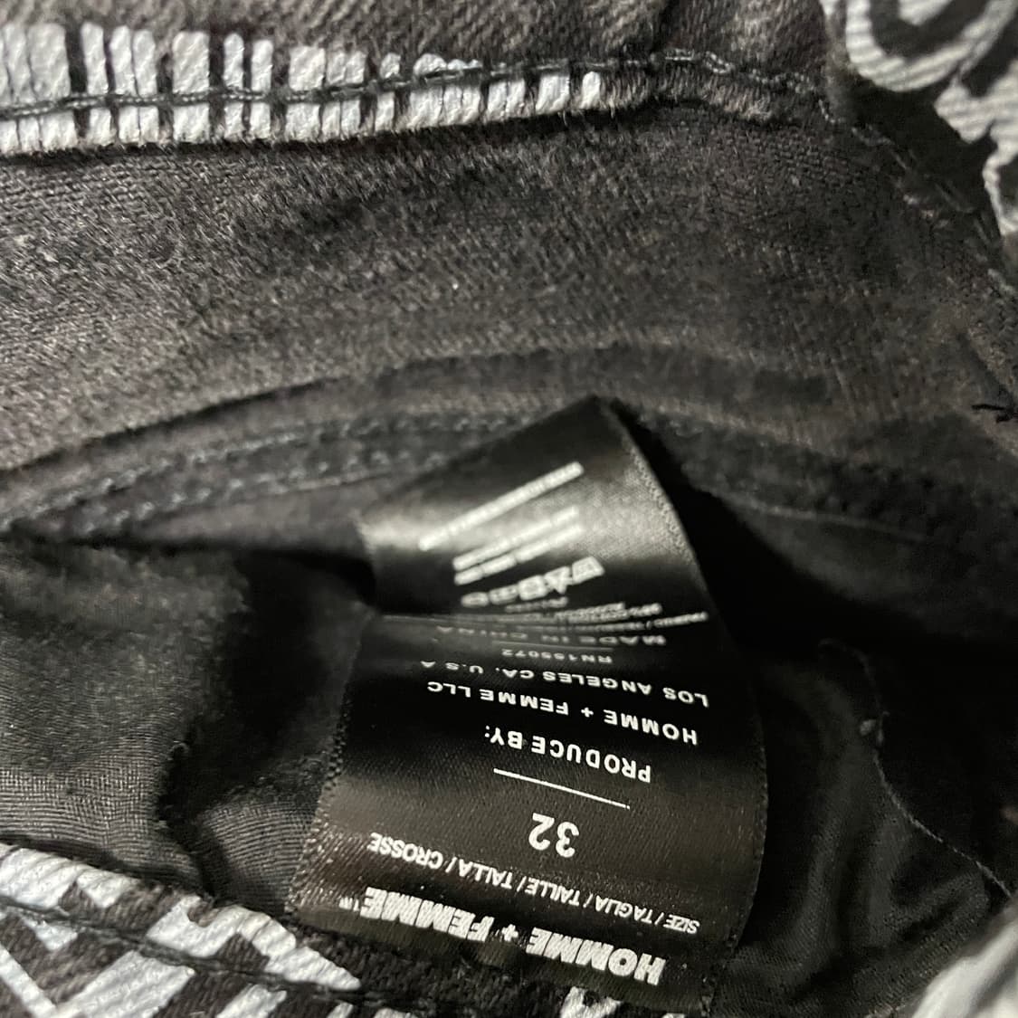 Homme+Femme 데님 팬츠 32 상품이미지7