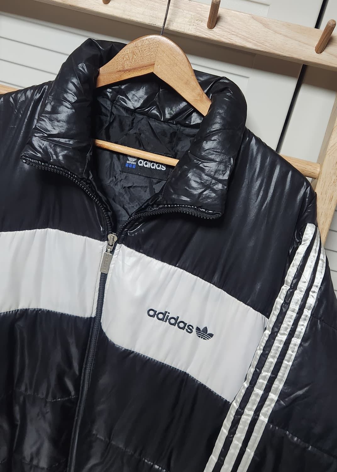 아디다스 삼선 올드스쿨 경량 점퍼 자켓 상품이미지7