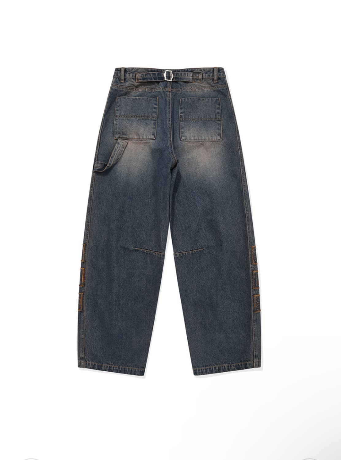 karacter Vintage emblem denim pants 상품이미지3