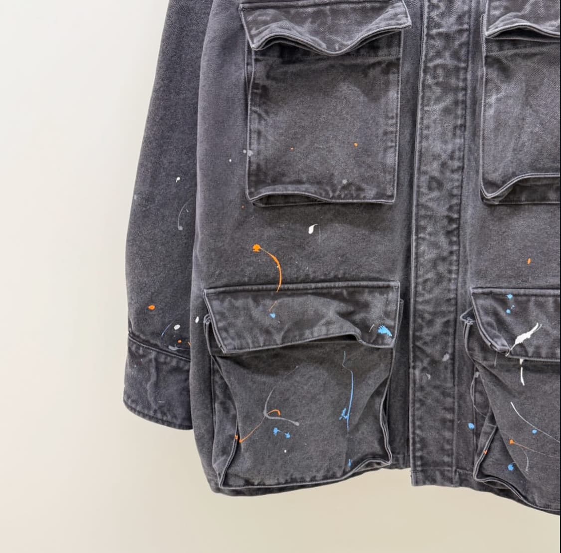 지에다 페인팅 필드 자켓 상품이미지3