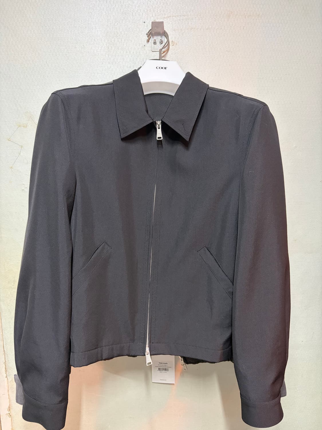 쿠어 아우터 블루종 s사이즈 판매합니다 상품이미지4