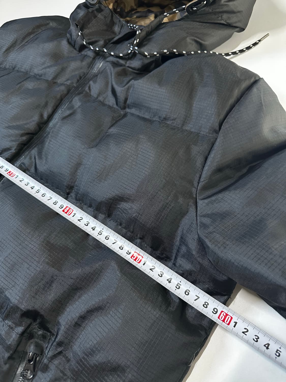 오프화이트 블랙 패딩 점퍼 상품이미지8