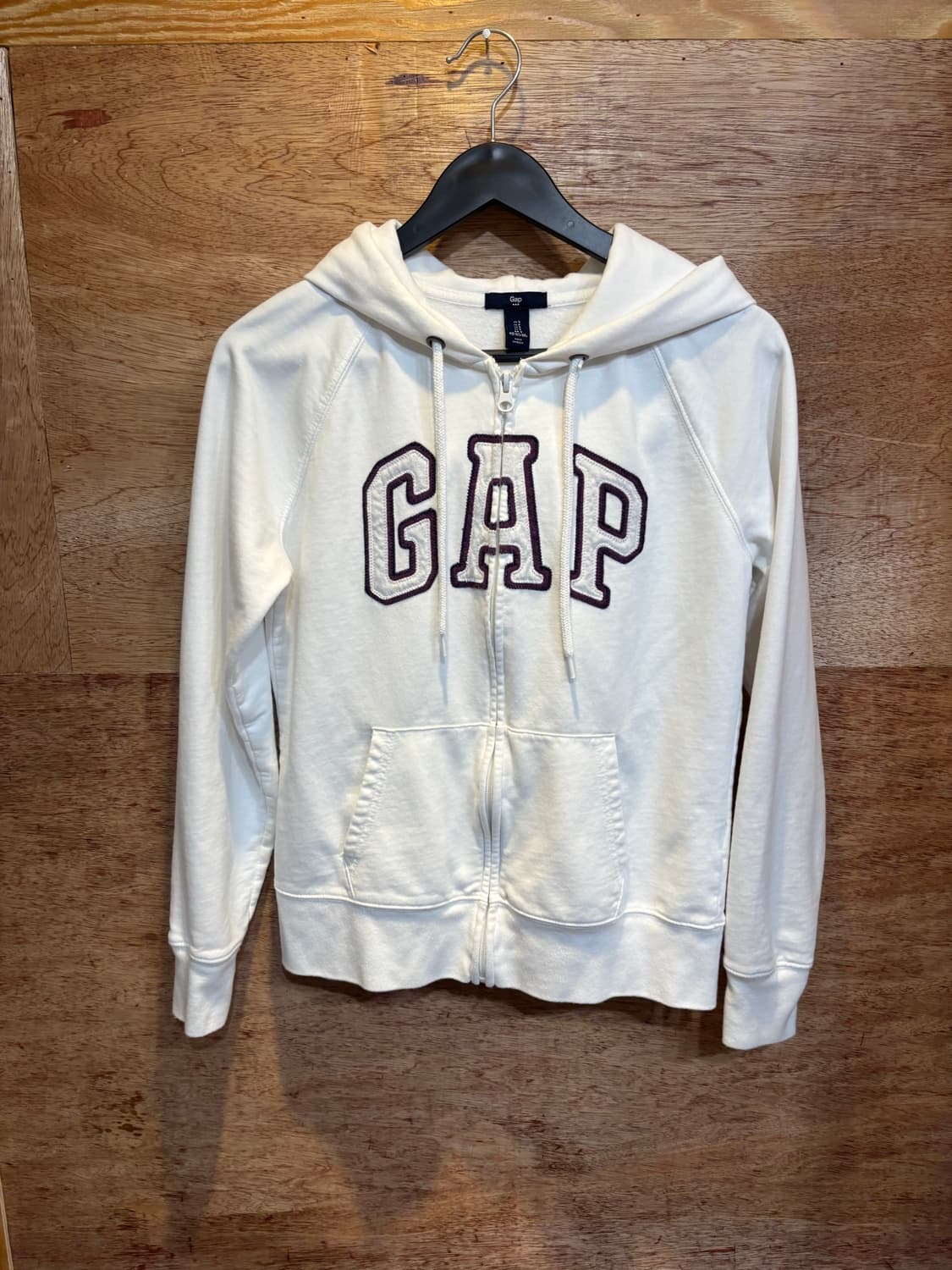 GAP 갭 여성 후드집업 화이트 S사이즈 상품이미지2