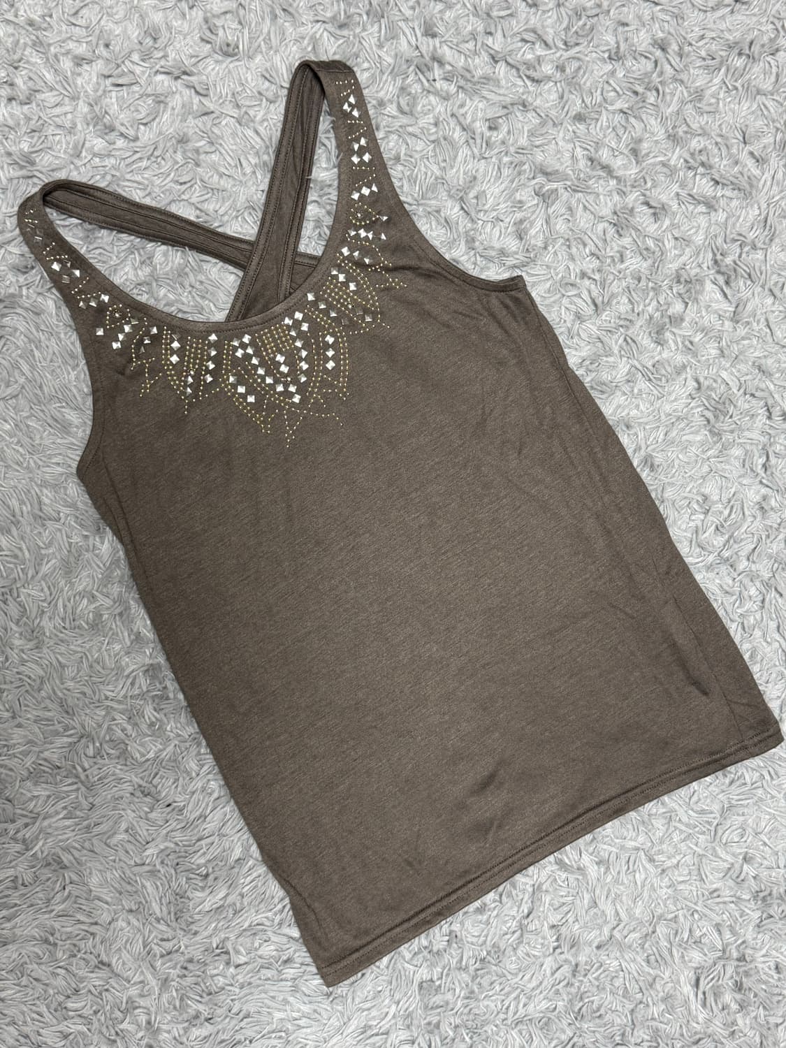 트위스트 디테일 빈티지 큐빅 슬리브리스 상품이미지1