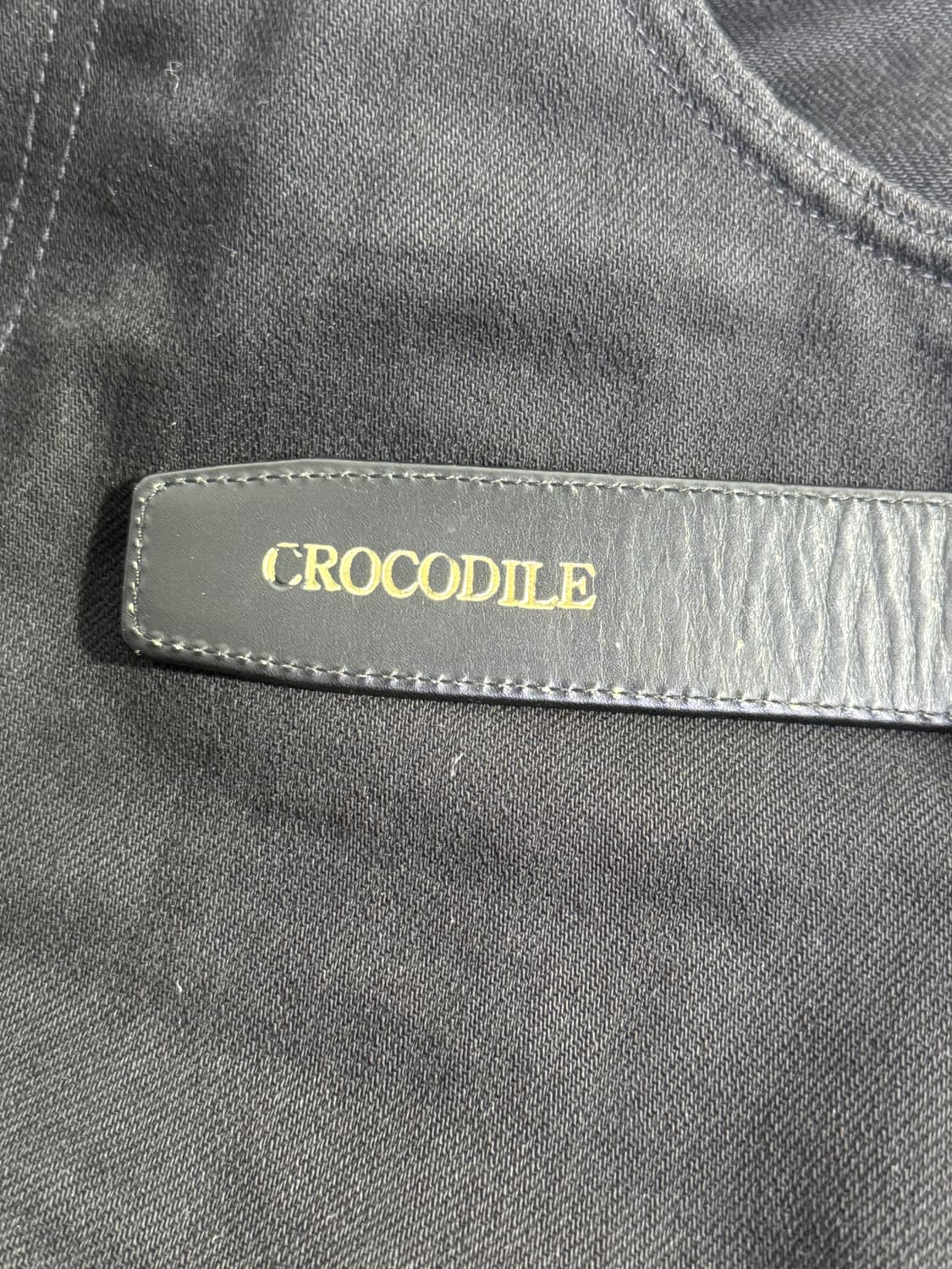 크로커다일 레더 벨트 상품이미지4