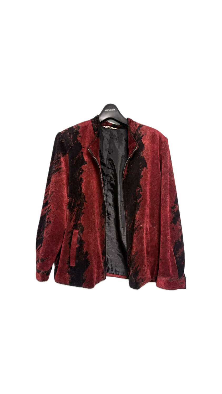 일본 빈티지 벨벳 자켓 상품이미지2