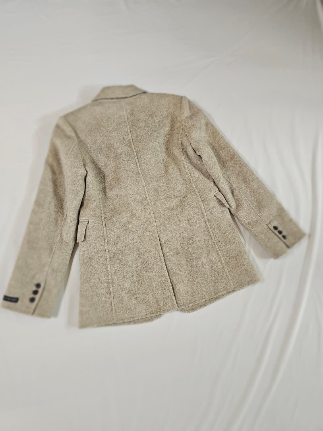 [sm] 리이 RE RHEE 앙고라 실크 핸드메이드 자켓 라이트 브라운 상품이미지7