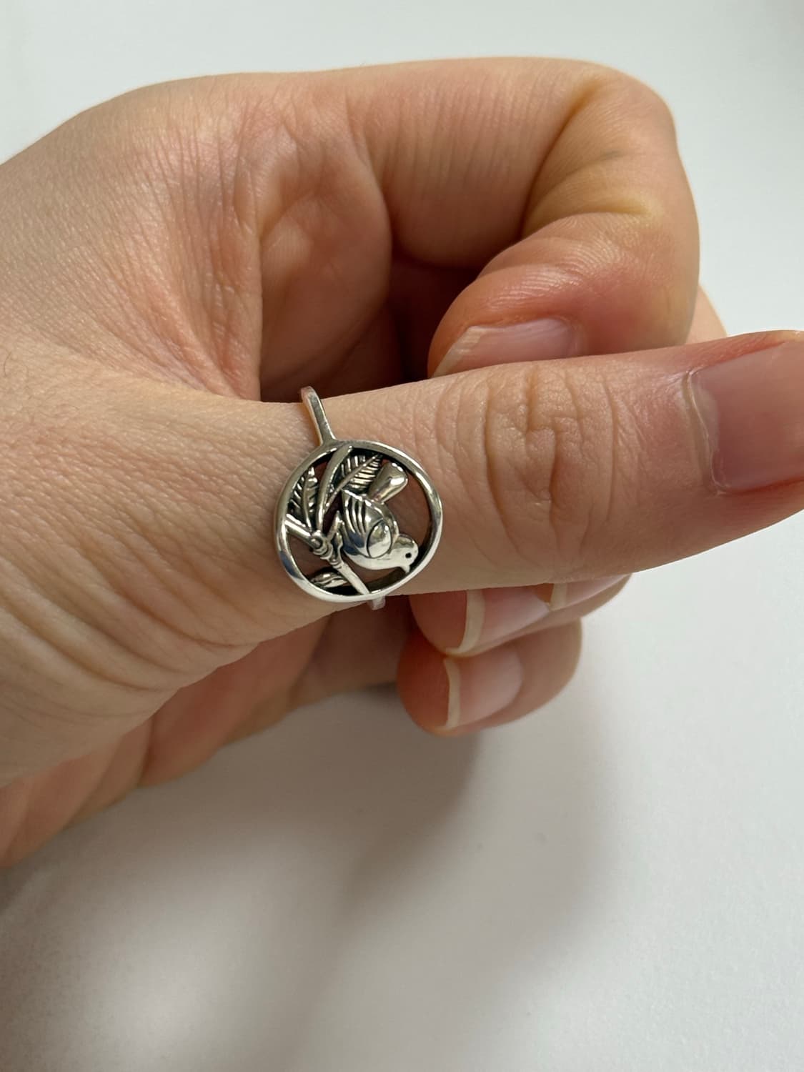 Silver 925 파랑새 반지  상품이미지6