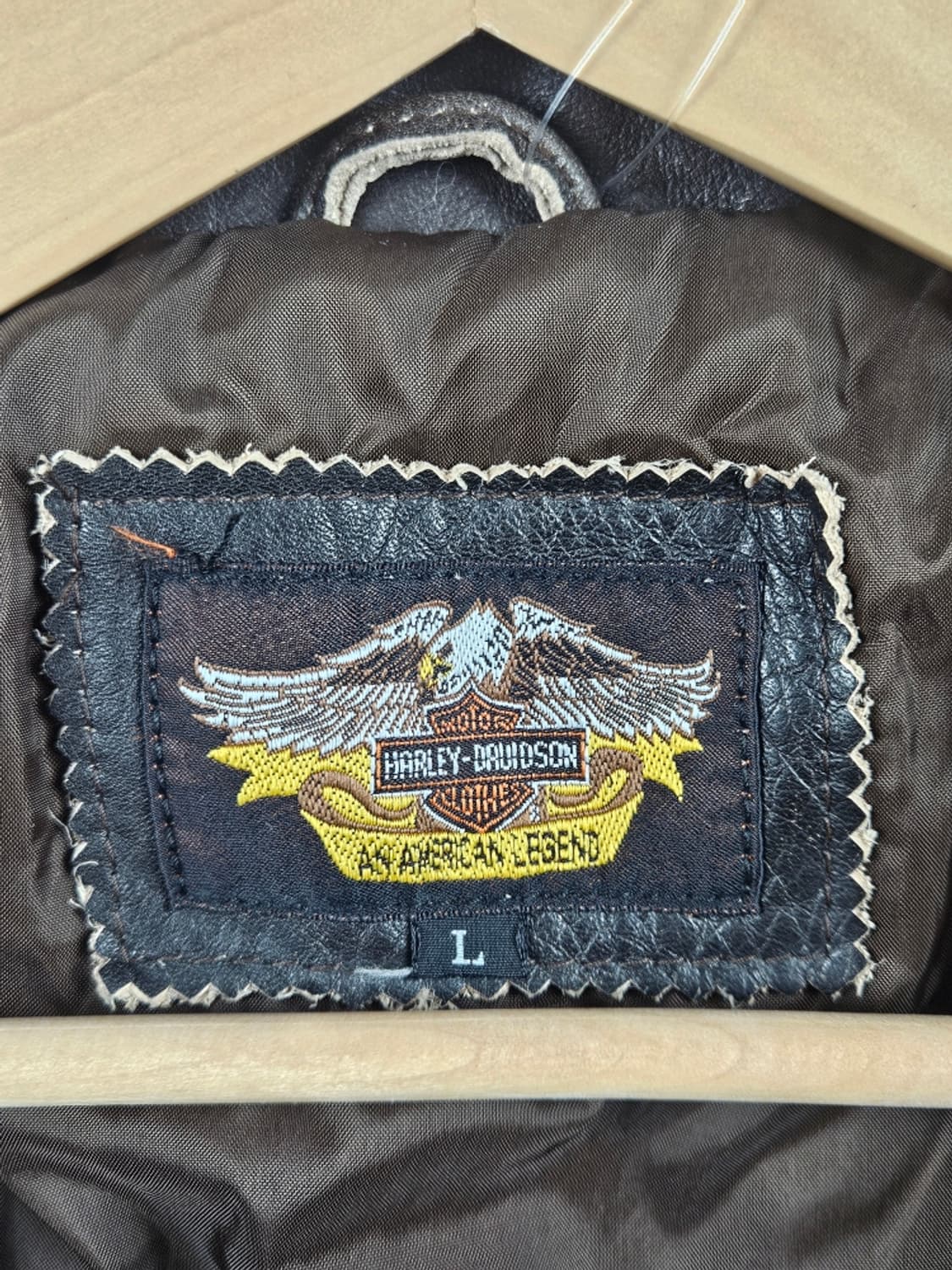 할리데이비슨 모터사이클 라이더 가죽 자켓 ( L ) / 11211 상품이미지8