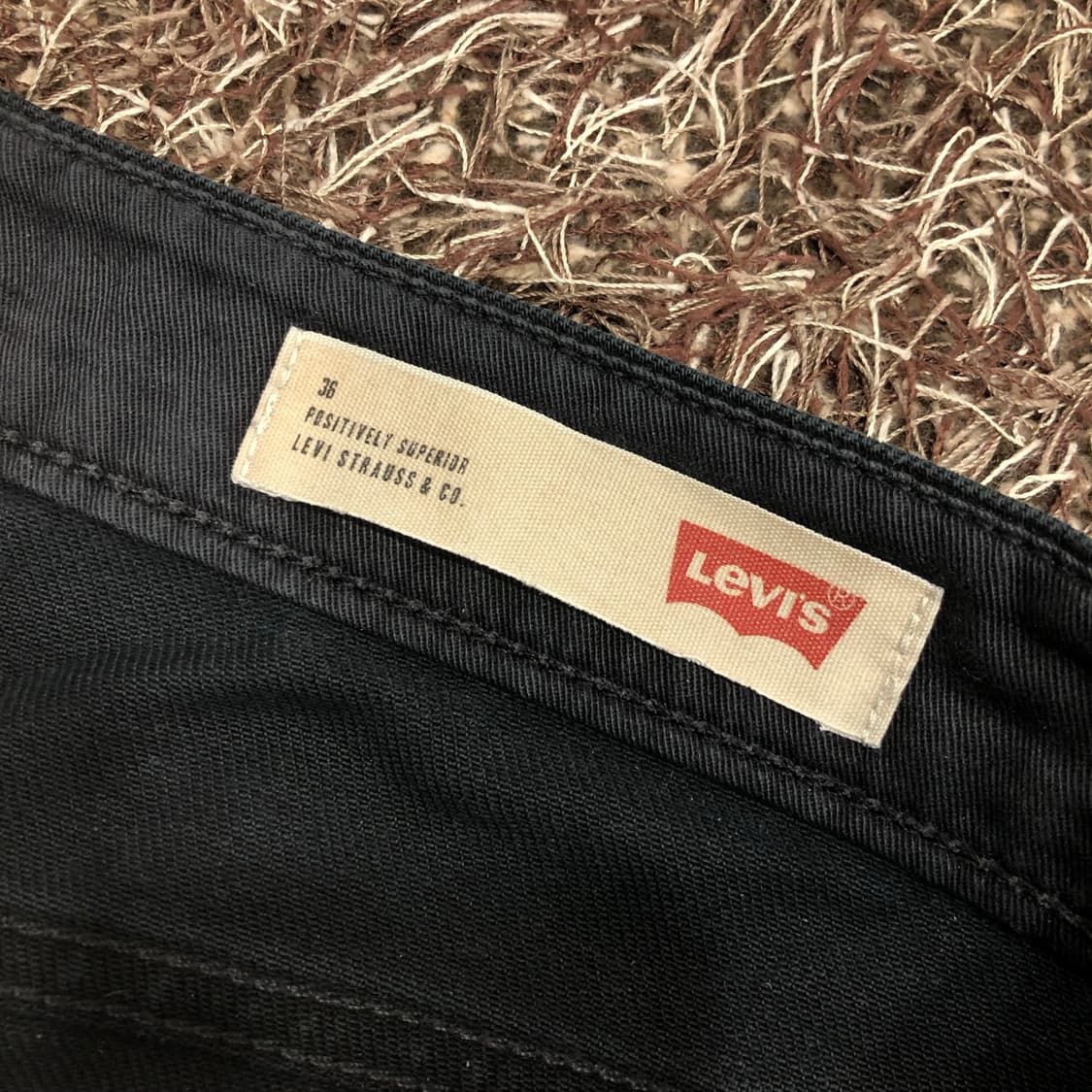 리바이스 블랙진 데님 팬츠 상품이미지4