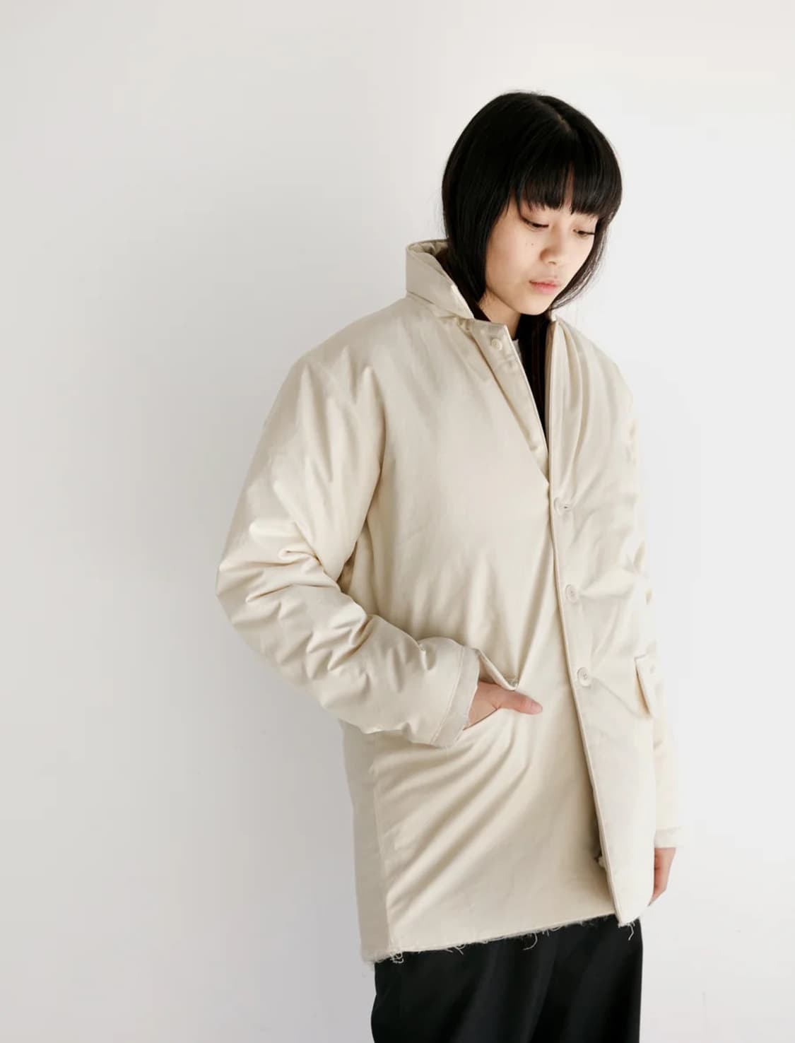 카미엘 포트젠스 스퀘어 자켓 L 상품이미지2