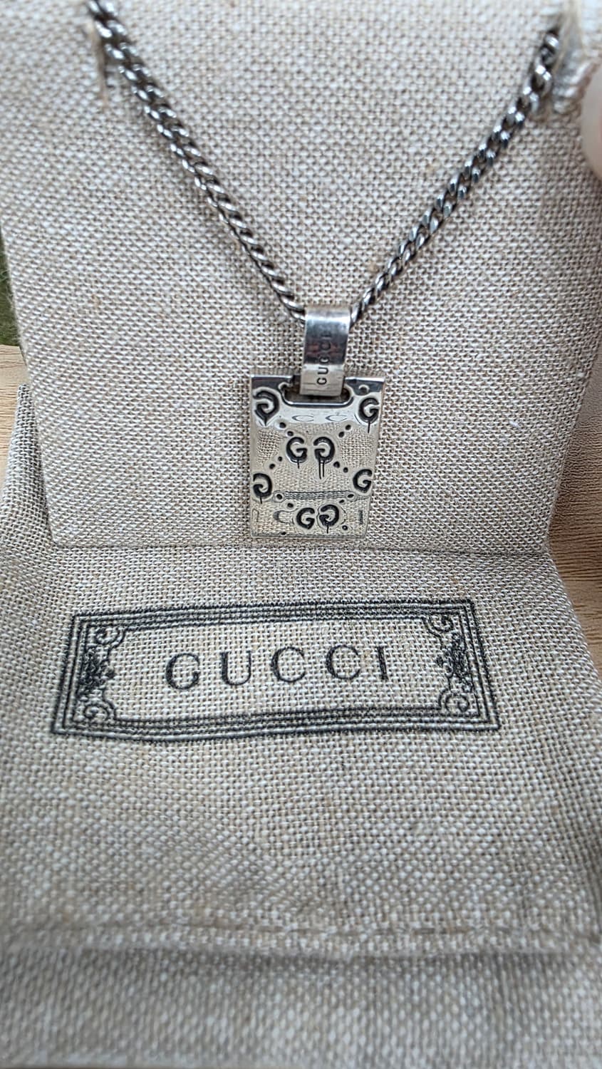 [세척완료,풀구성]구찌 고스트 목걸이 상품이미지1