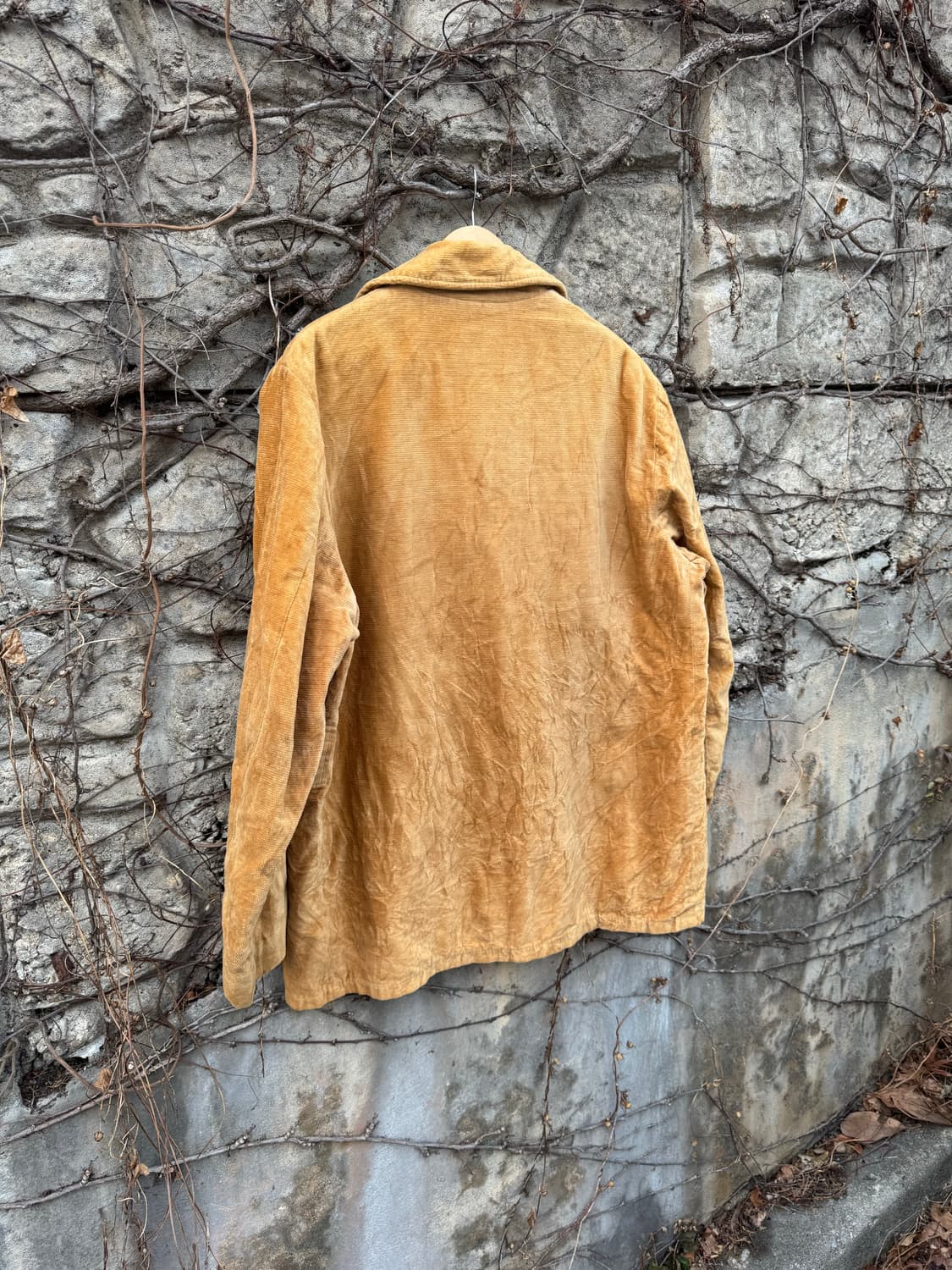 70s jcpenney 타운크래프트 빈티지 코듀로이 코트 자켓 xl 상품이미지4