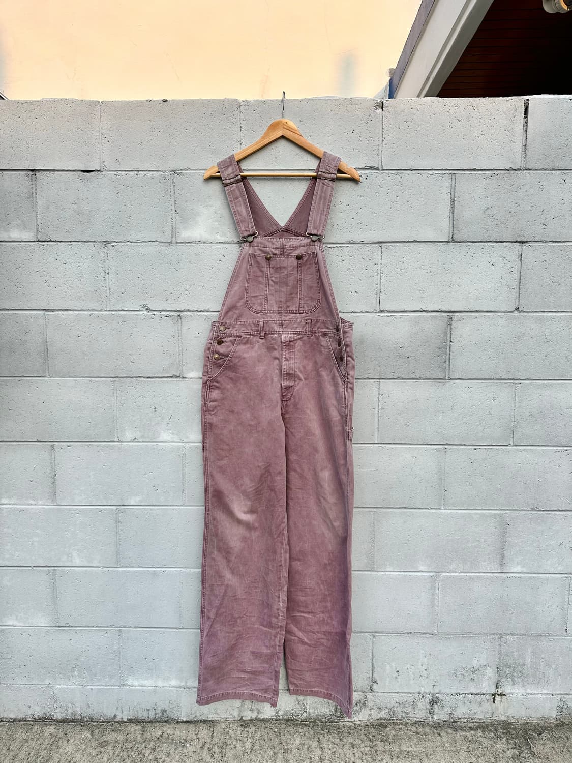 90’s 빈티지 오버롤 퍼플 상품이미지1