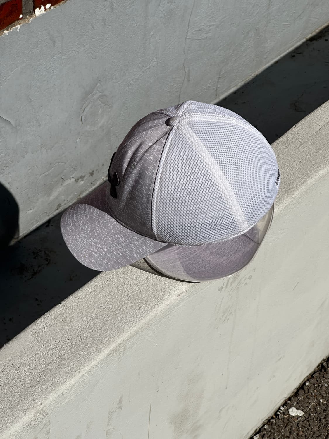 [XL-2XL] 언더아머 골프 화이트 메쉬 볼캡 모자 상품이미지3