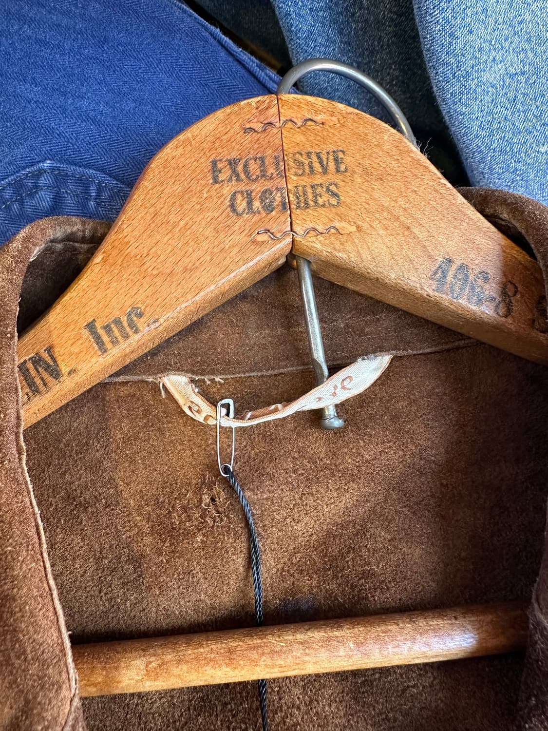 헤비 리얼레더 스웨이드 자켓 우먼스 상품이미지8