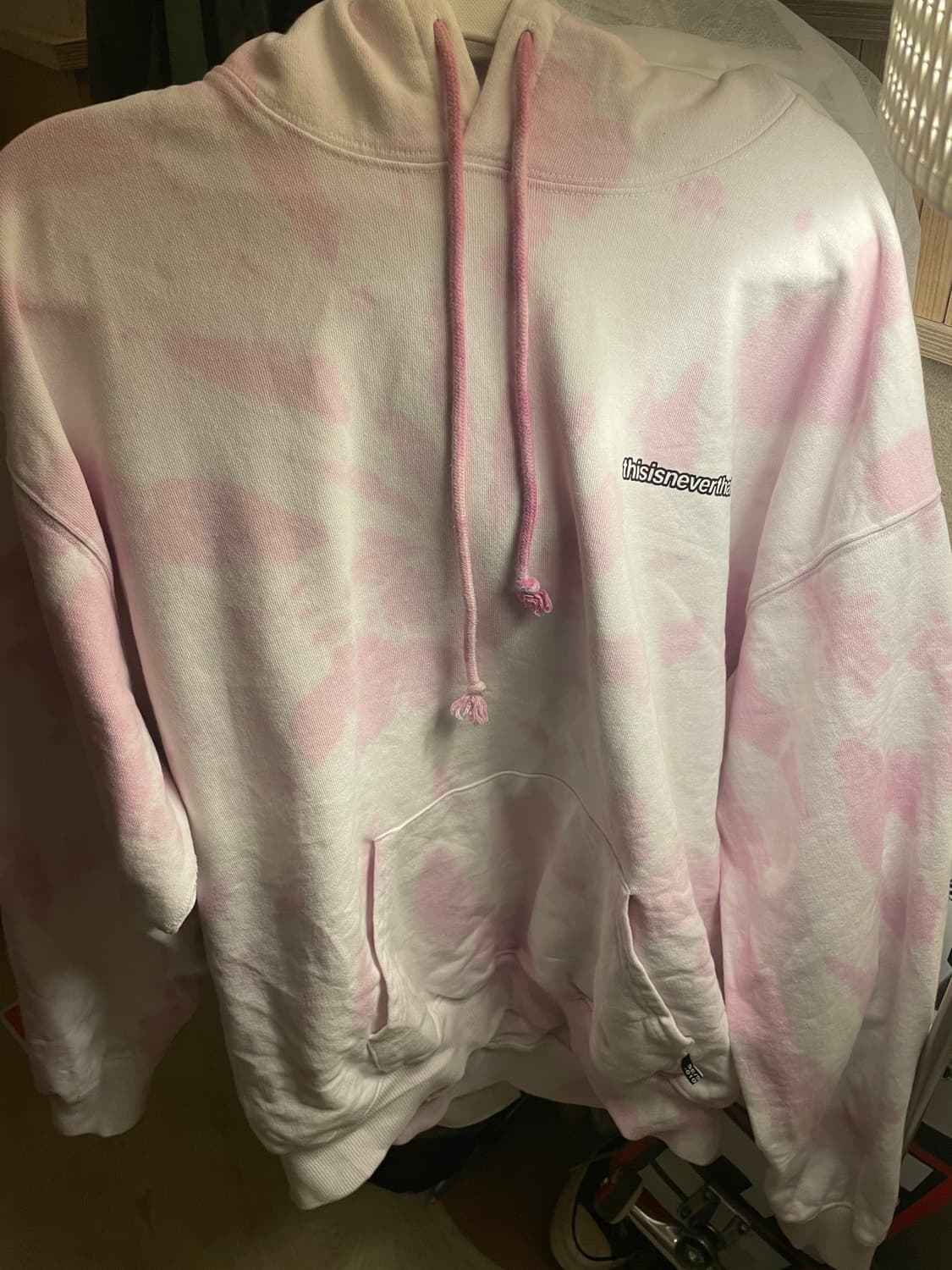디스이즈네버댓 thisisneverthat 타이다이 후디 L 판매합니다. 상품이미지4