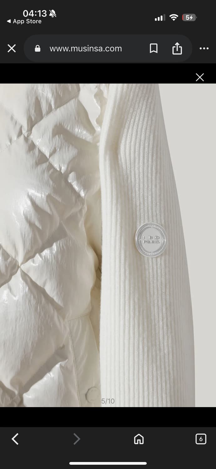 (97만원에 구매)이로 니트패딩 상품이미지3