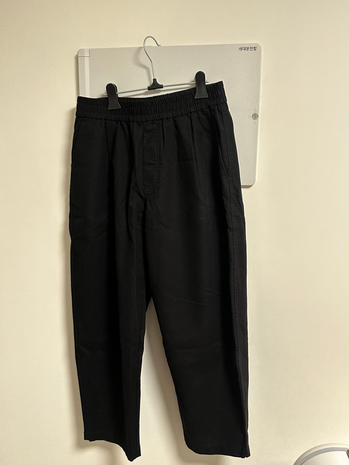 엘라스틱 와이드 레그 트라우저 - 릴렉스드 상품이미지2