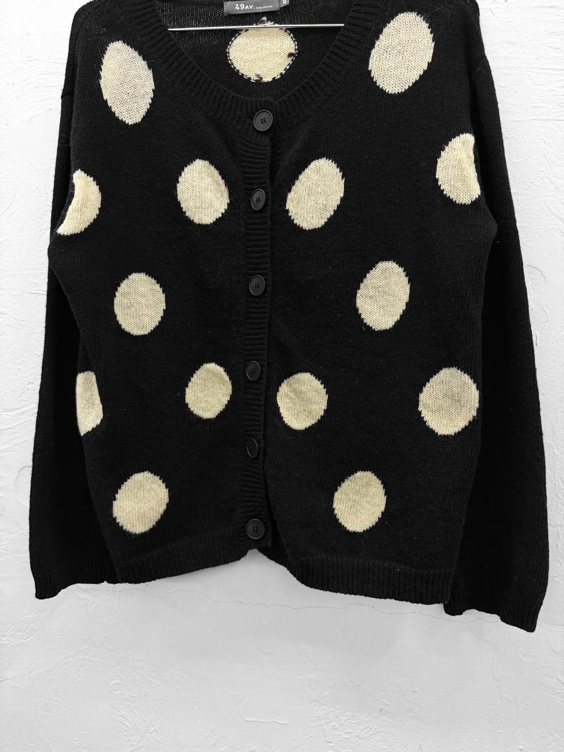 49av. Junko shimada 도트 가디건 상품이미지2