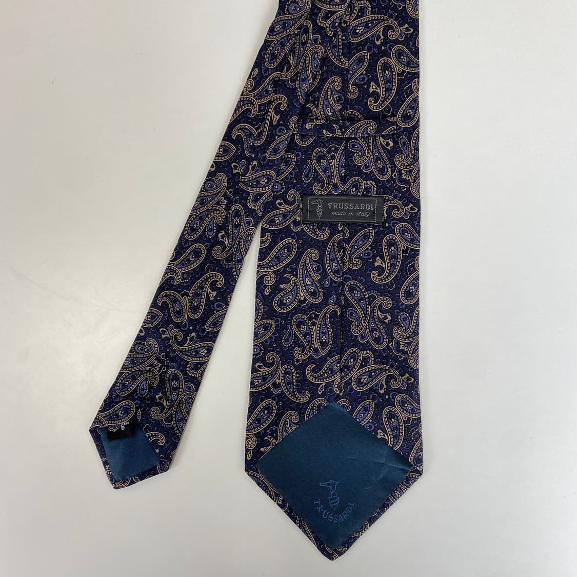 트루사르디(trussardi) 페이즐리 정품 명품 넥타이 상품이미지3