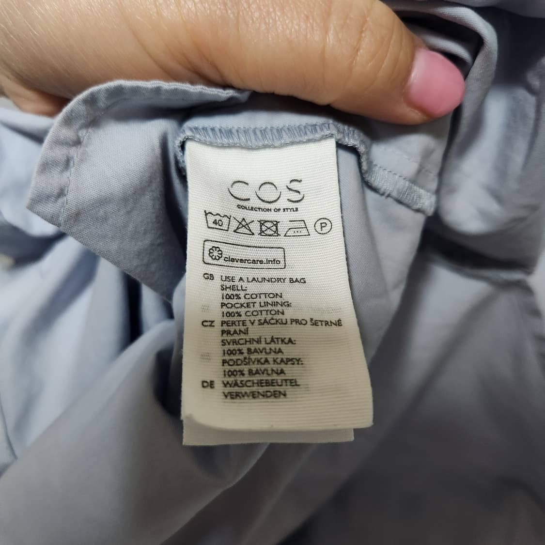 코스 셔츠형 원피스 36 상품이미지7