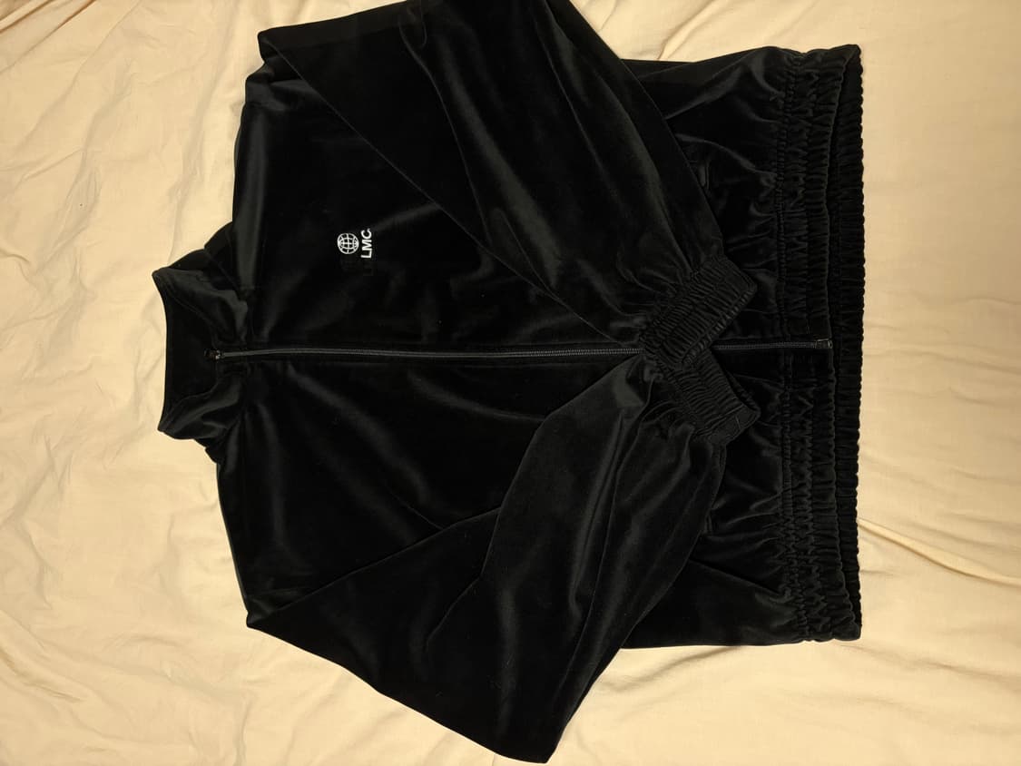 LMC 벨벳 벨루어 집업 자켓 상품이미지1