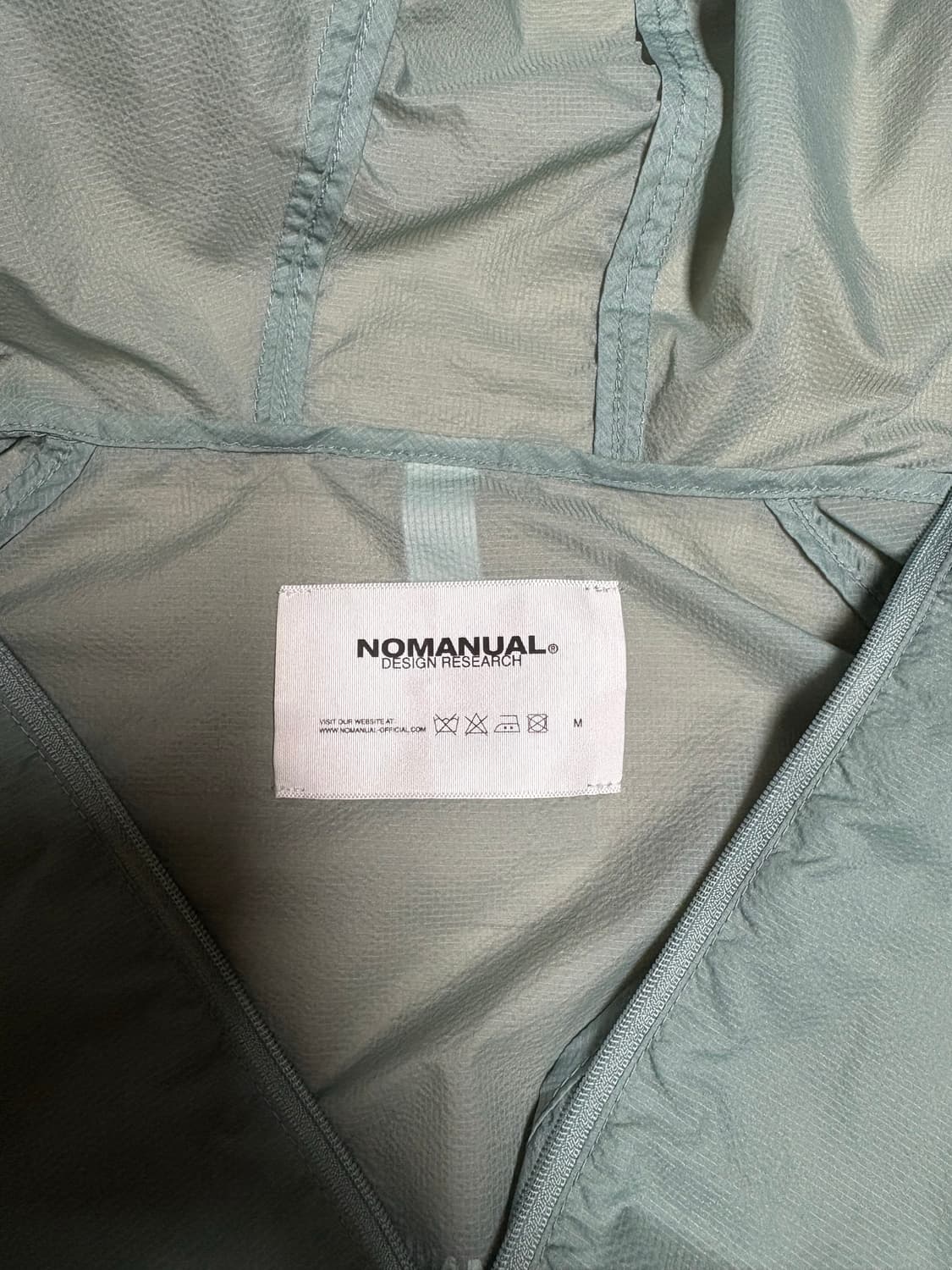 노매뉴얼 AETHER NYLON JACKET - MARINA m 상품이미지4
