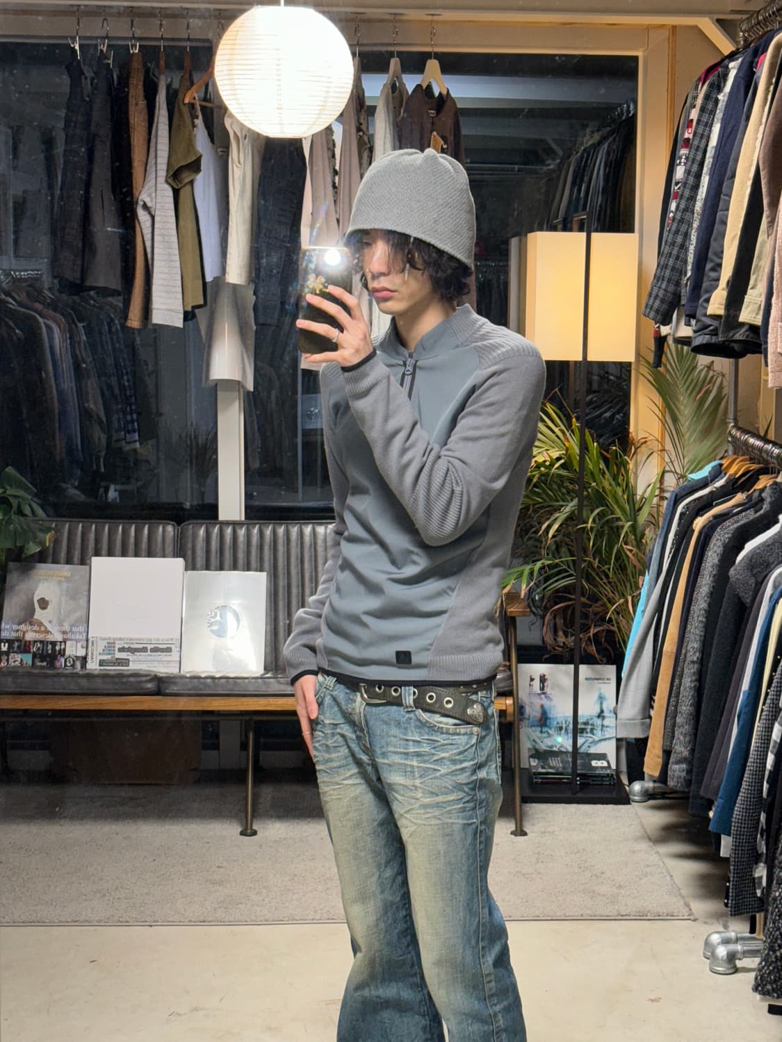 아디다스 테크 하프집업 니트 상품이미지4