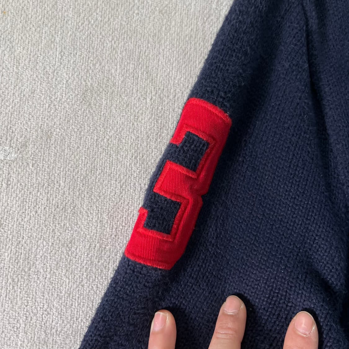 95 폴로랄프로렌 빅포니 투웨이 니트 집업 상품이미지5