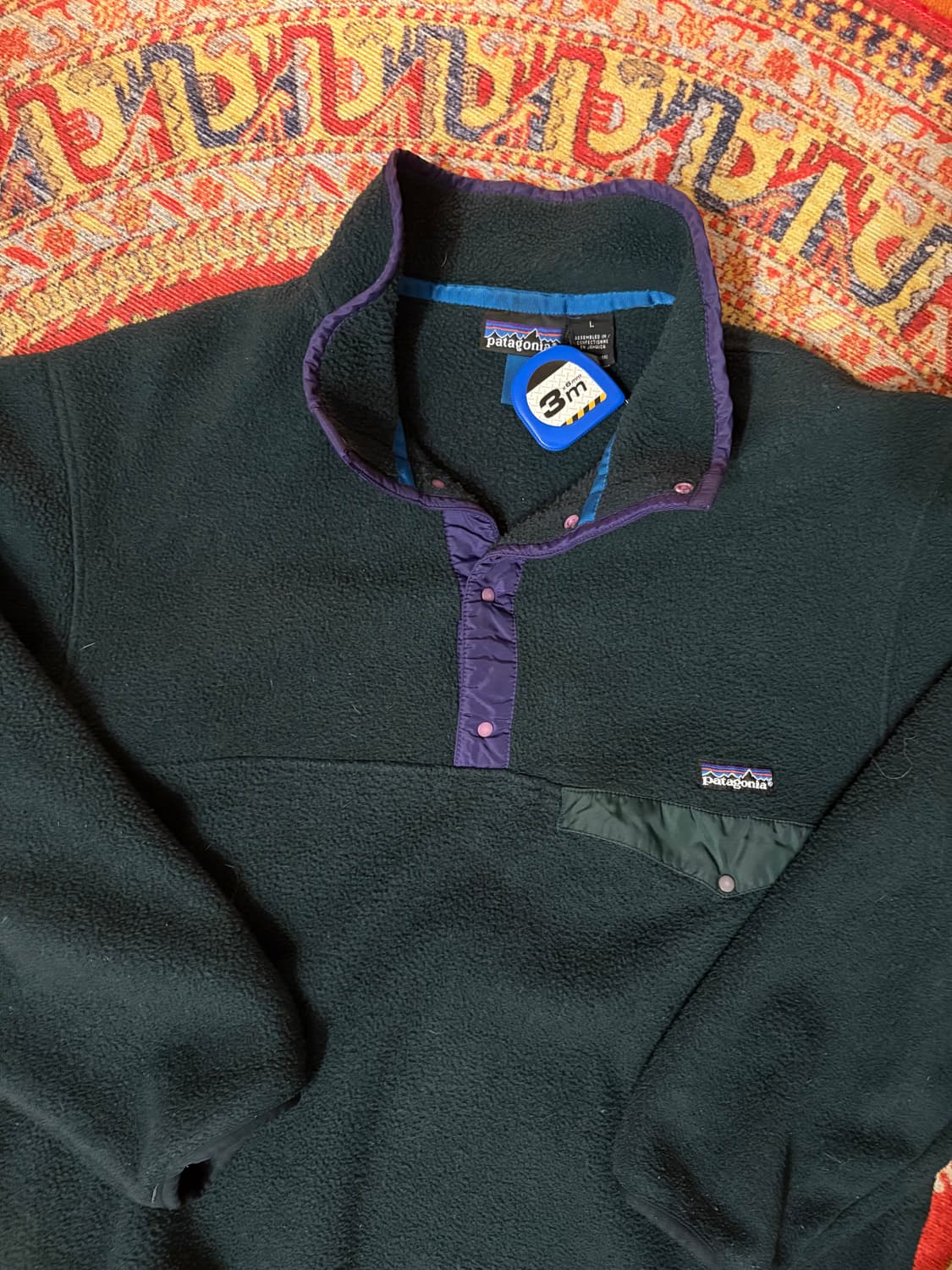 90s 빈티지 파타고니아 신칠라 스냅 풀오버 상품이미지3