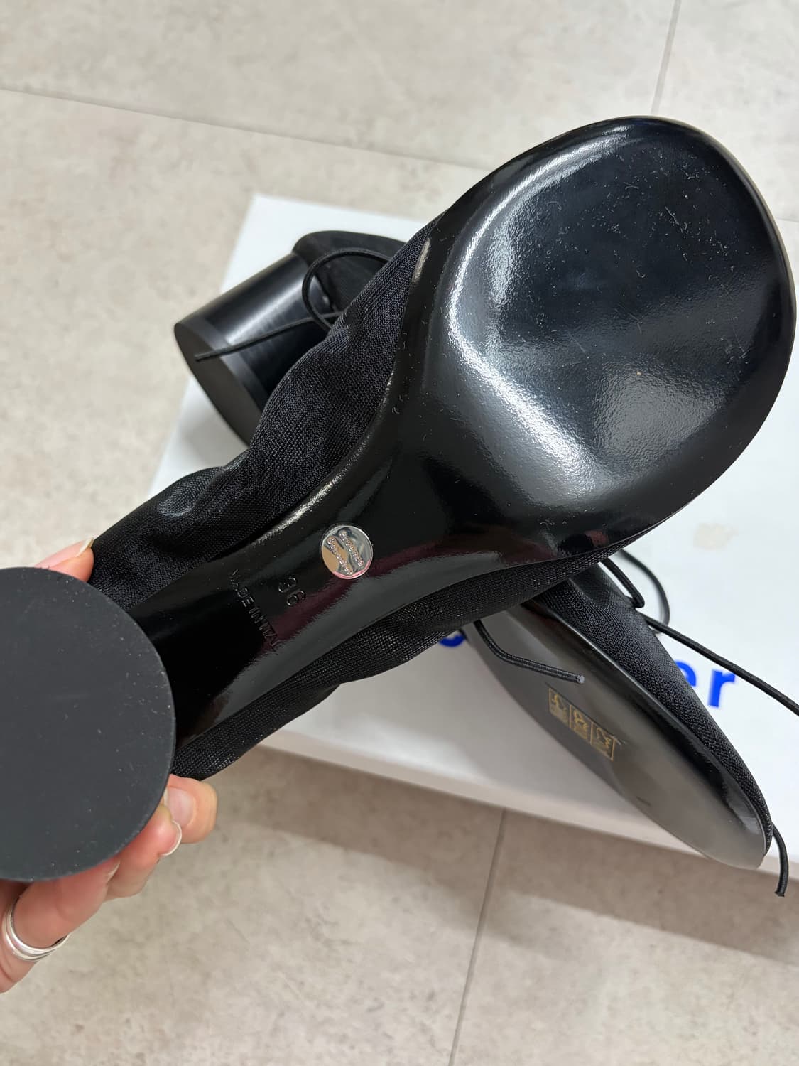 프로엔자 슐러 메쉬 메리제인 구두 36 상품이미지5