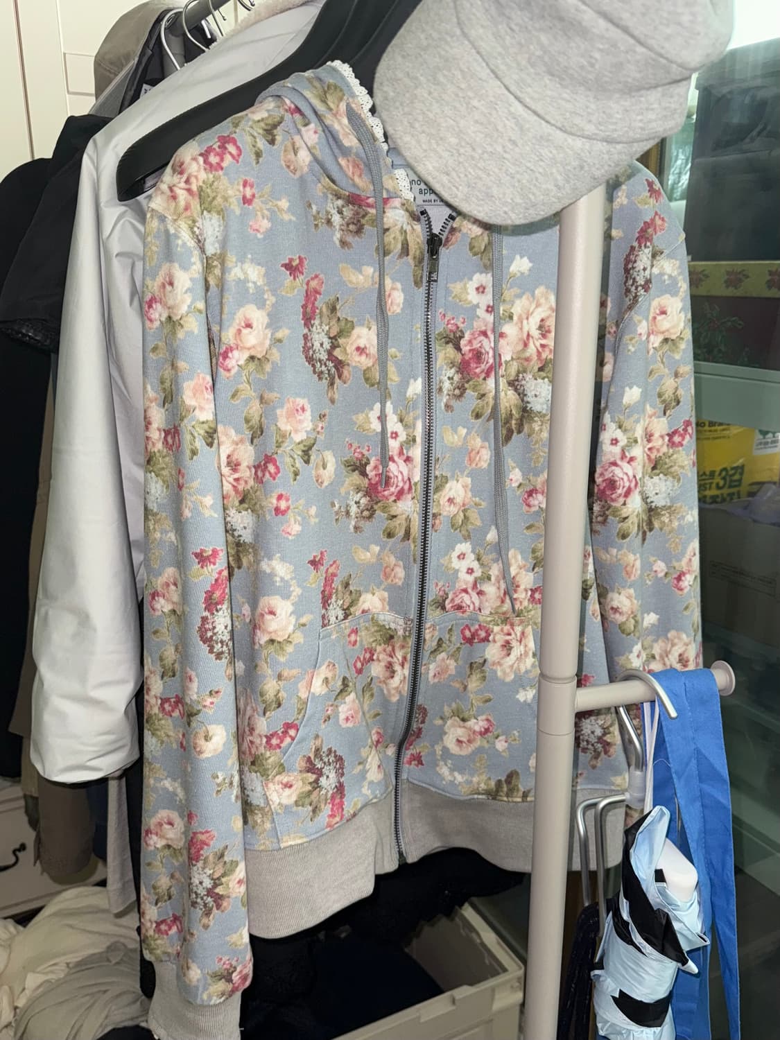 노컨텐츠 플라위 후드집업 상품이미지2