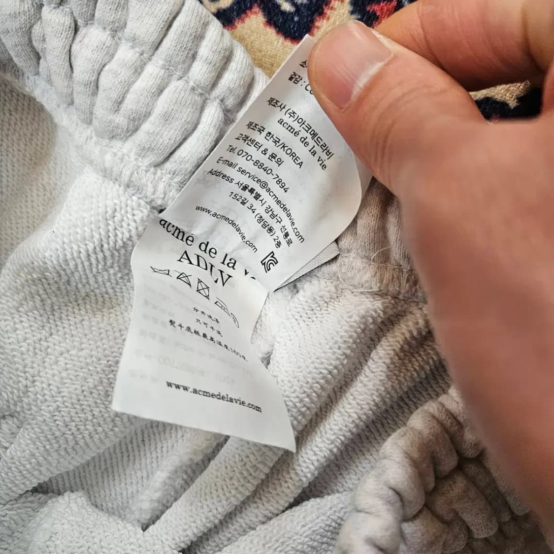 아크메드라비 레터링 반바지 쇼츠 상품이미지6