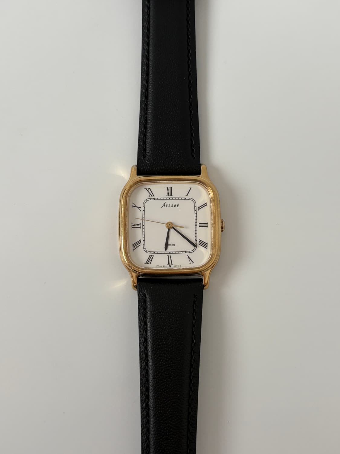 80s avenue roman index gold tank quartz 상품이미지4