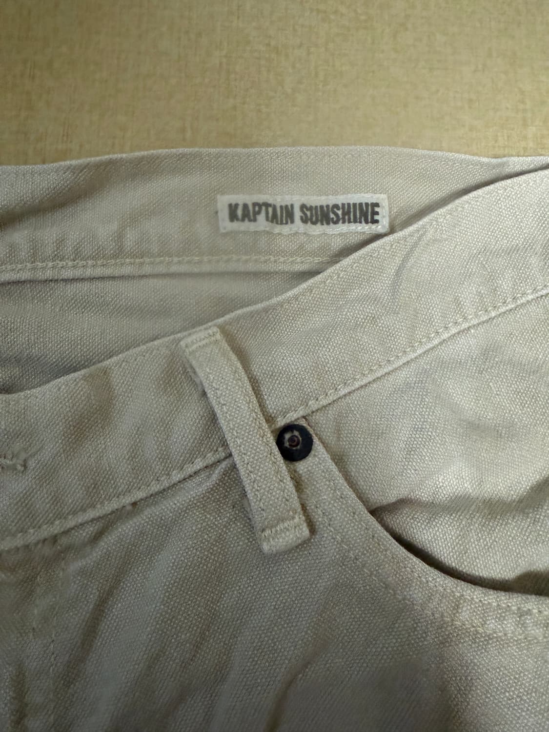 캡틴선샤인 5pkt pants, 34, 베이지 상품이미지3